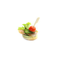 2782. Canape with smoked mackerel and avocado mousse